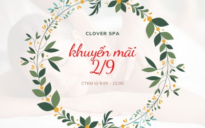 Clover Spa: Hãy đến với Clover Spa để thư giãn và tận hưởng những giây phút thoải mái mà Spa mang lại. Nơi đây được trang trí bằng những chiếc nón lá và gia đình Clover Spa luôn sẵn sàng đón tiếp bạn với dịch vụ chuyên nghiệp.