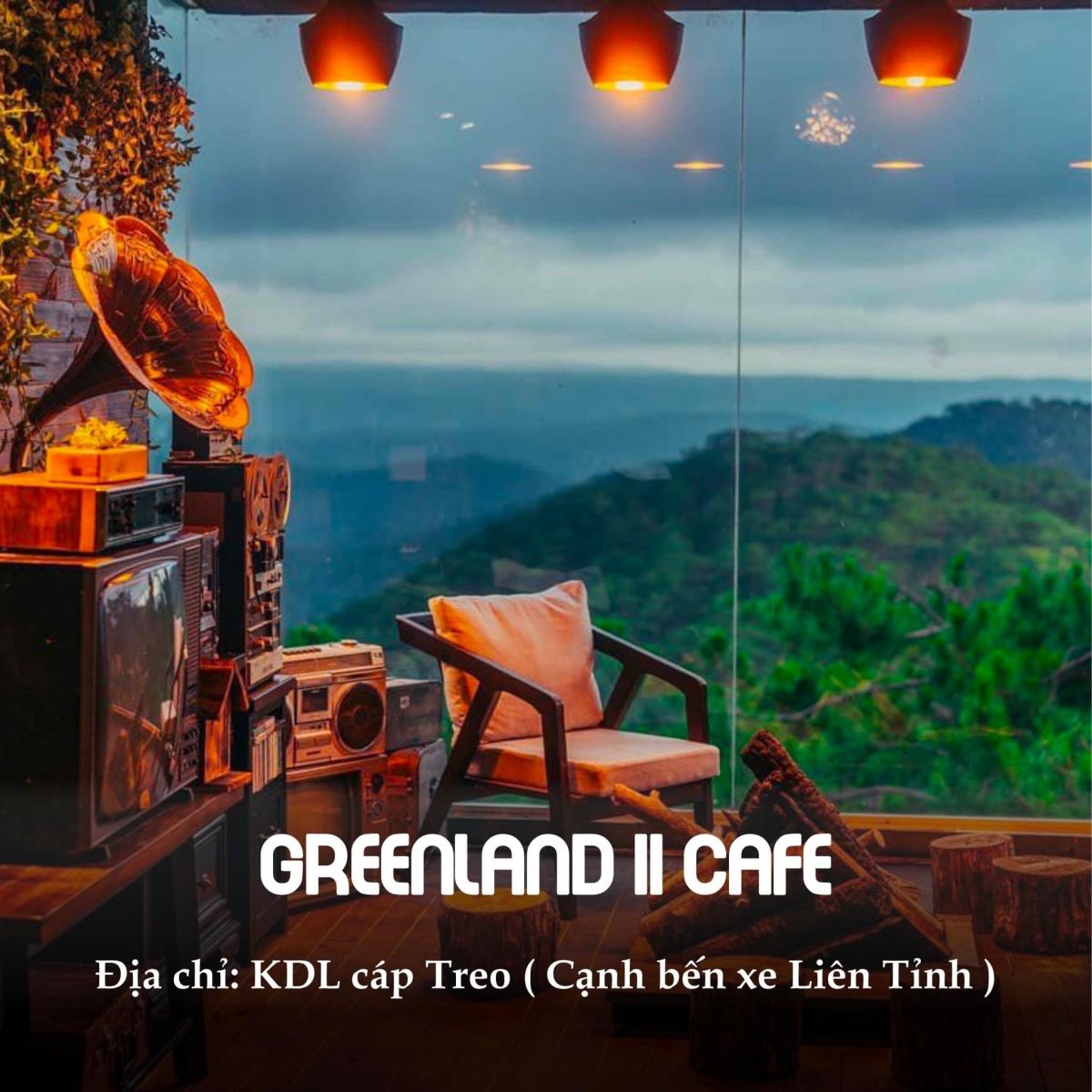 greenland II cafe da lat