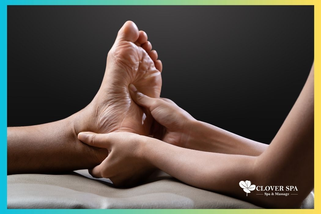 massage chân giúp tái tạo năng lượng